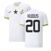 Tanie Strój piłkarski Ghana Mohammed Kudus #20 Koszulka Podstawowej MŚ 2022 Krótkie Rękawy